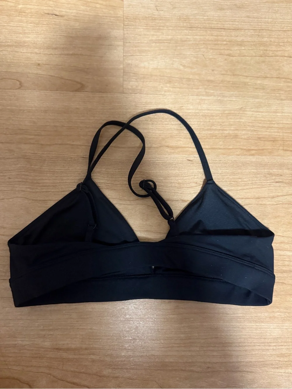 ALO Yoga Black splendor bra small Minimalist Strappy Bralette